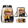Cartoon Anime Shoulder Bag Pencil Case School Backpack For Children