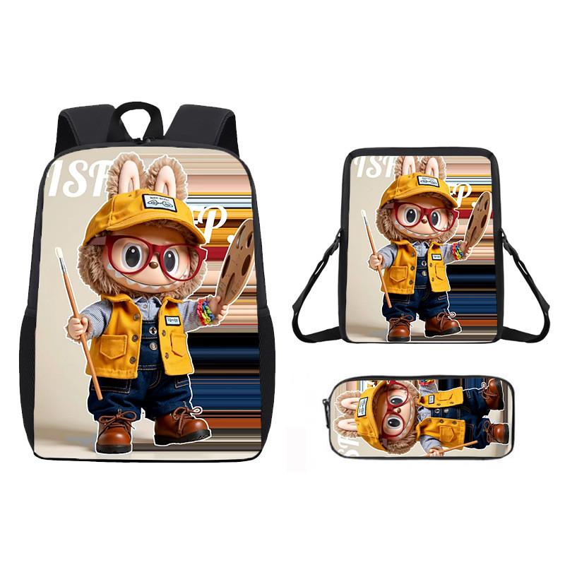 Anime Shoulder Cartoon Bag Pencil Case School Backpack For Children