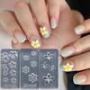 3D Rose Flower Silicone Nail Mold Ocean Style Shell Starfish Nail Transparent Mold DIY Nail Art Decoration Manicure Design Tools