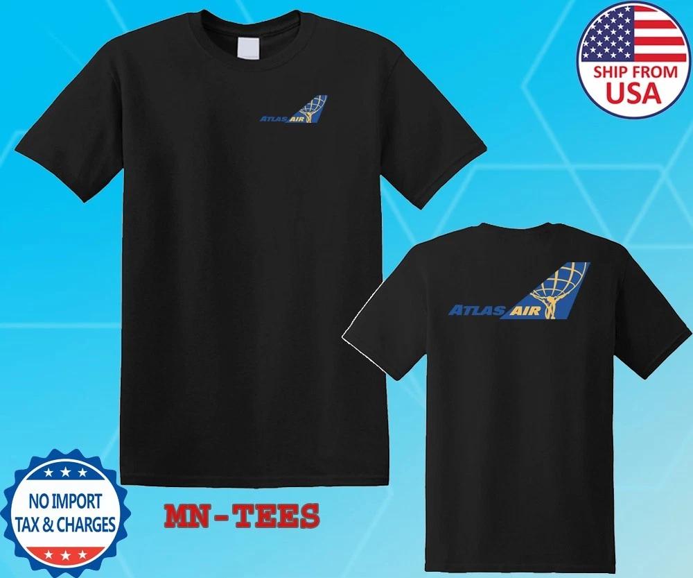 Atlas Air Airlines Black Size S-5XL 2XL