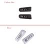 For Hummer H2 2003-2007 ABS Carbon Fiber Car Door Air Outlet Frame Decorative Sticker Car Interior Accessories