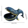 Whale Statue Candy Bowl Funny Big Mouth Key Holder Storage Box for Entryway Table Home Decor