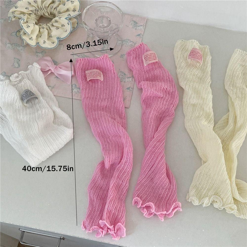 Breathable Ballet Socks Y2K Mid-tube Socks New Sleeves