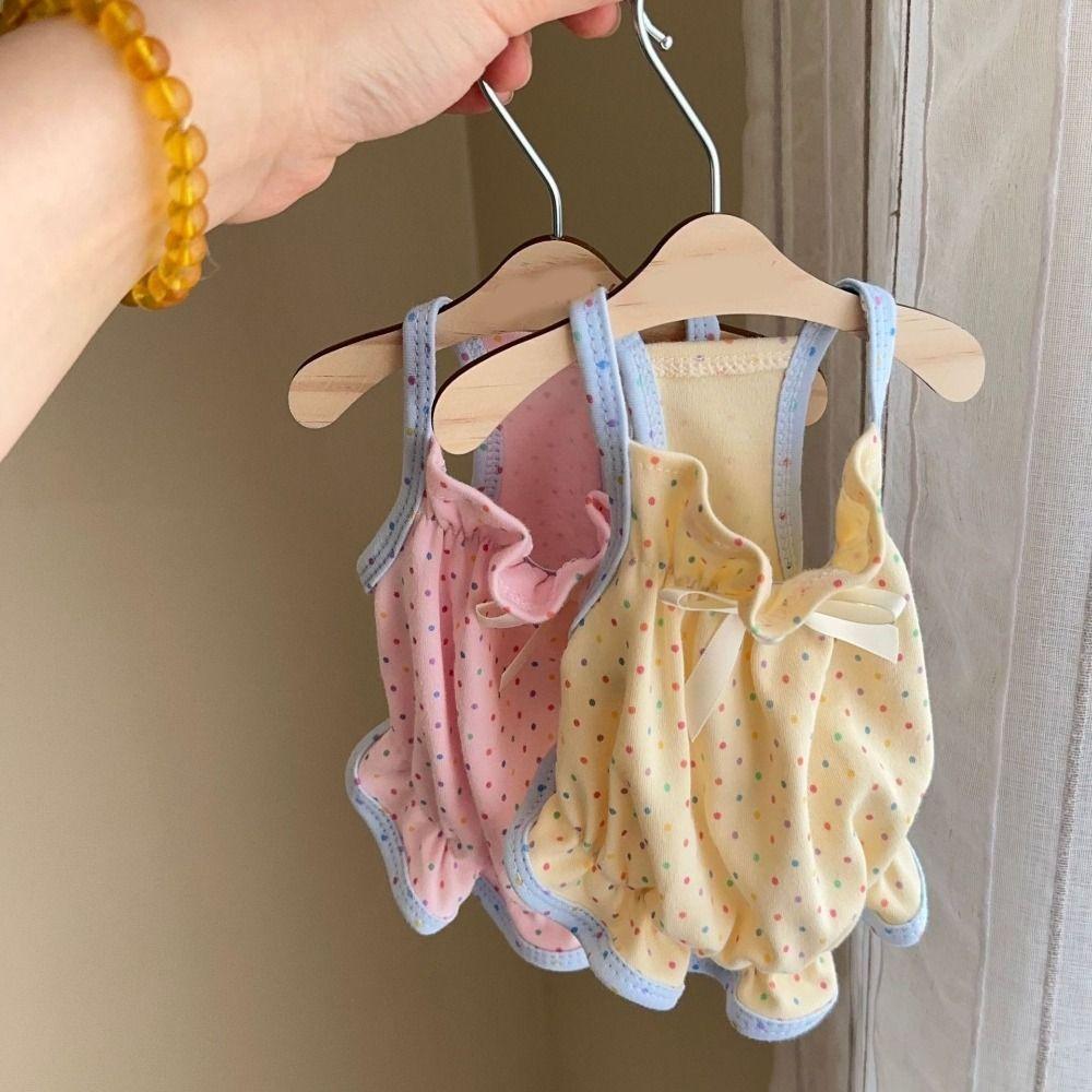 Fashion Thin Breathable Polka Dot Pet Dress Soft Skin-friendly Pet Princess Dress Cute Dog Dress for Cats Dogs