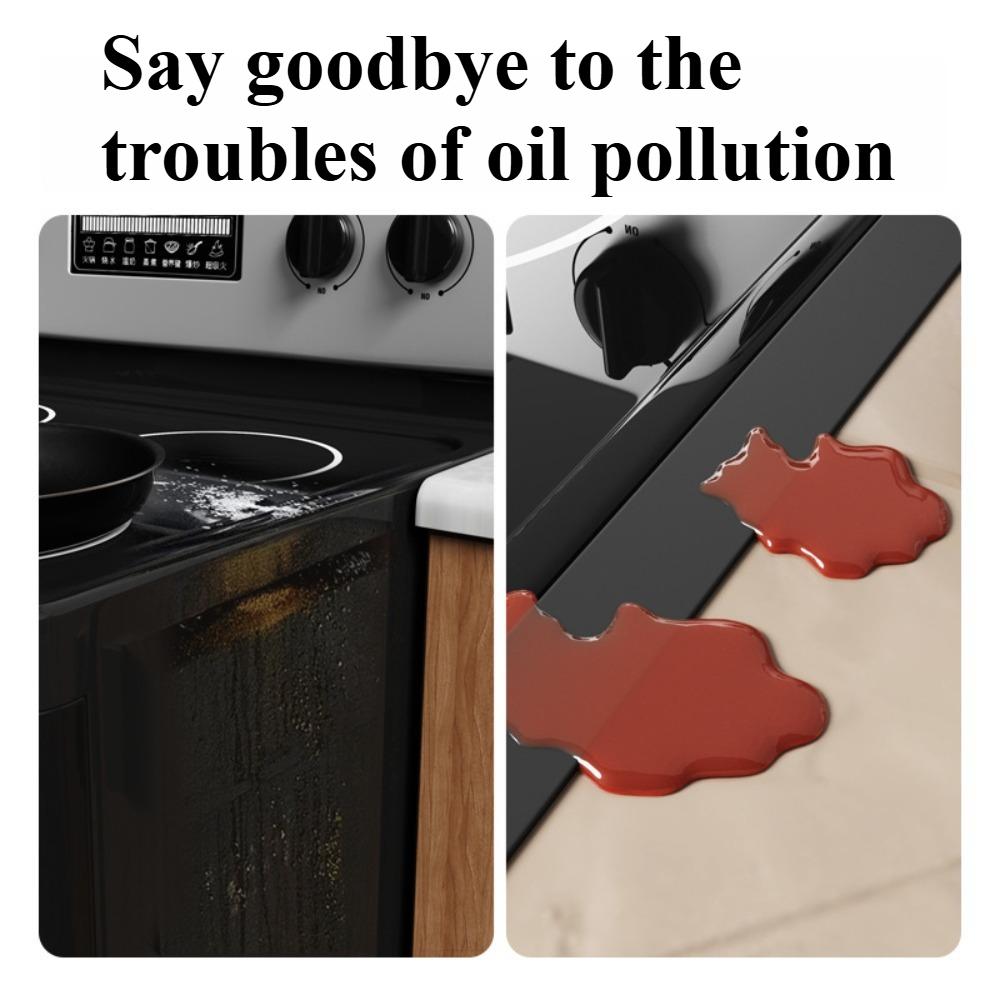 Silikonový těsnicí pásek Kryt mezery sporáku Silikonový pásek Vodotěsný a odolný proti nečistotám Tepelně odolný Kuchyňská bezpečnostní podložka Kuchyňské doplňky