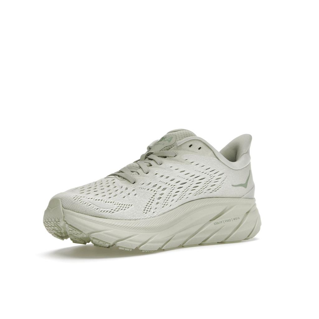 HOKA Clifton 8 Smoke Green Women Sneakers Celadon-Tint 1119394-SGCT
