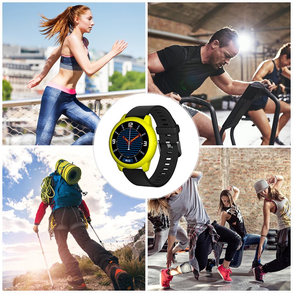 Silicone Protective Case Cover for IMILAB KW66 Smart Watch Soft Shell Colorful Protector