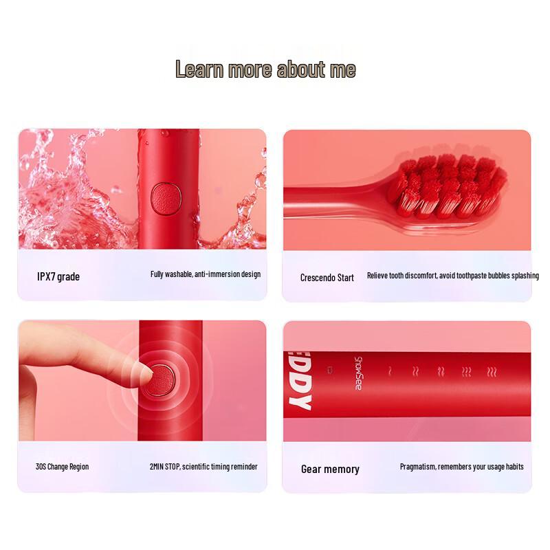 Xiaoshi Teddy Limited Edition Sonic Electric Toothbrush Gift Set