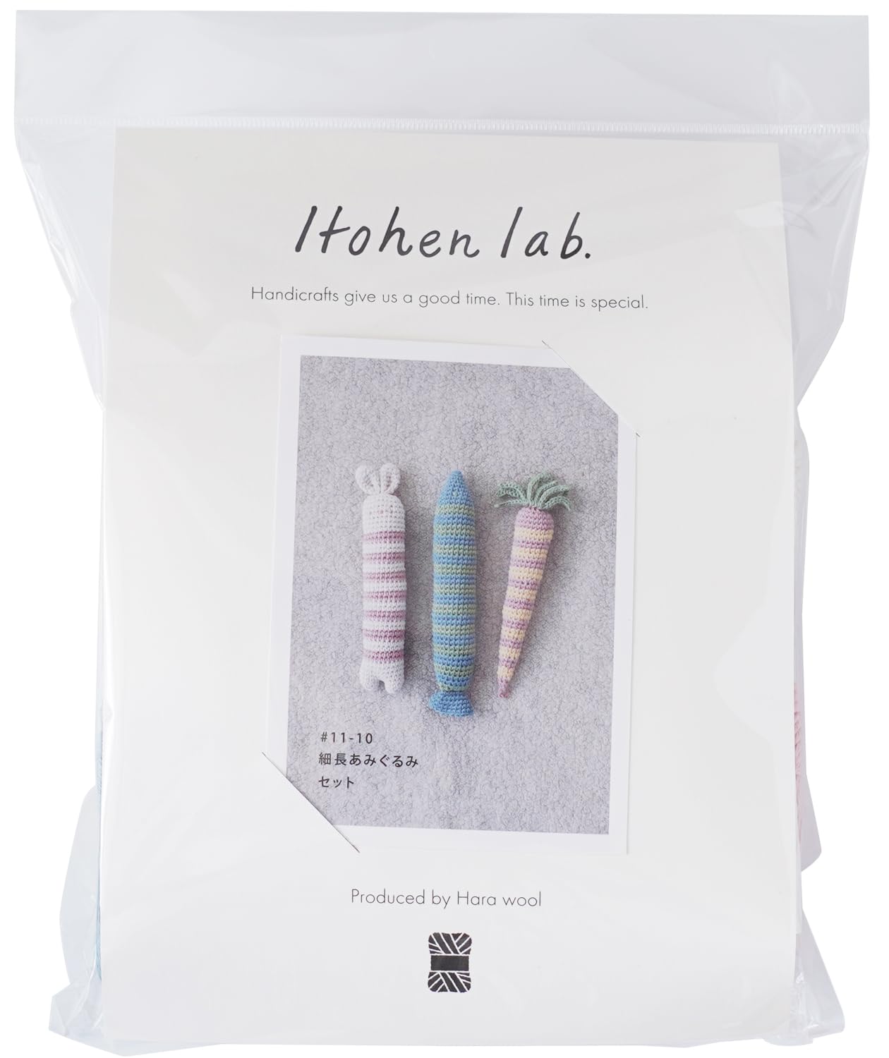 Original Wool itohenlab Knitting Kit Long and Narrow Amigurumi #11-10