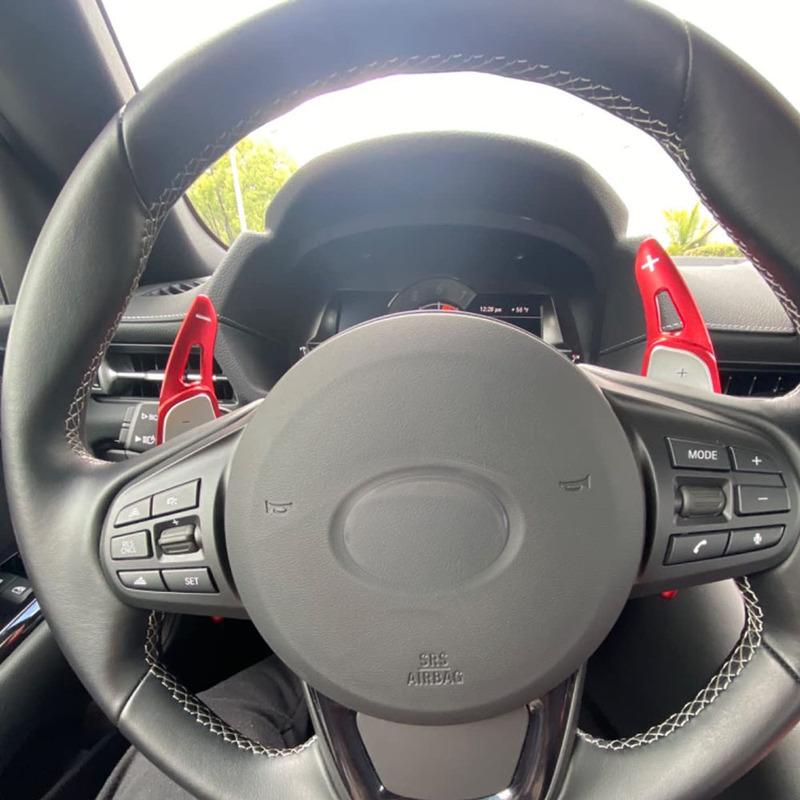 For Toyota Supra GR A90 A91 MK5 -2024 Aluminum Paddle Shifter Extensions Cover, Auto Interior Shift Trim Cover
