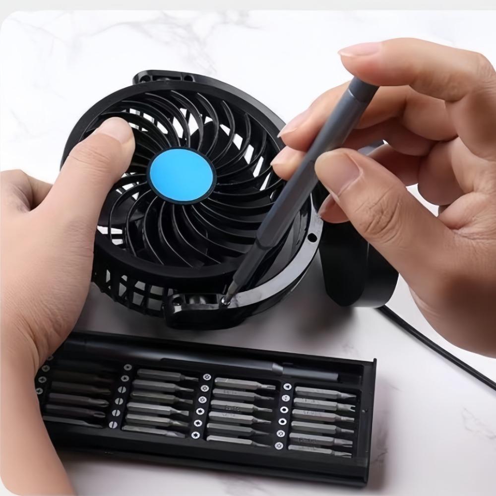 Set Screwdriver 25 In 1 With 24 Piece Mini Pocket Screwdriver Small Repair For Kits Magnetic Screw Driver Aluminum Alloy Handle