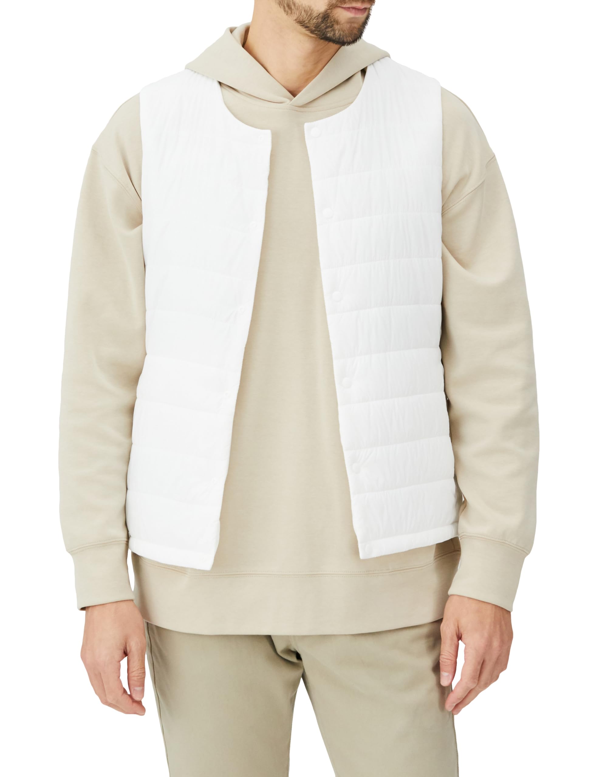 

[Amazon Essentials] Lightweight Electric Heated Vest with 3 Temperature Settings and 5 Heating Zones, Unisex