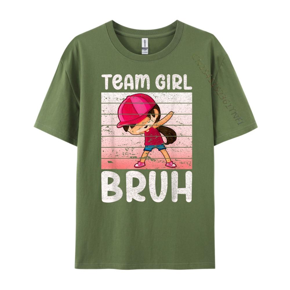 Family Team Girl Bruh Gender Reveal Party Announcement Sports T Shirt Men Tee Shirt Men Mardi Gras Tops