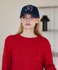 Olinkeompeulliteu Round Logo Ball Cap (Navy (Pink))