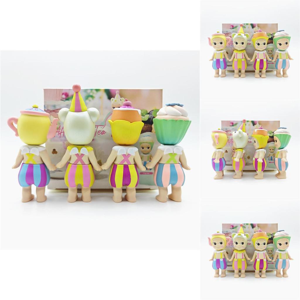 Sonny Angel Figurine Afternoon Tea Series Abs Resin Collectible Model For Gift And Decor