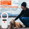 Pet Microchip Reader Scanner 2.4G BT Wireless RFID Handheld Chip Scanner Rechargeable Animal Tags Scanner with OLED