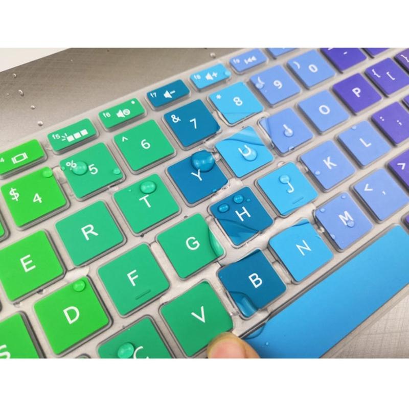 Silicone Keyboard Protector Skin For Pavilion 15 cc707TX Laptop Keyboard Cover Durability and Washable Sleeve