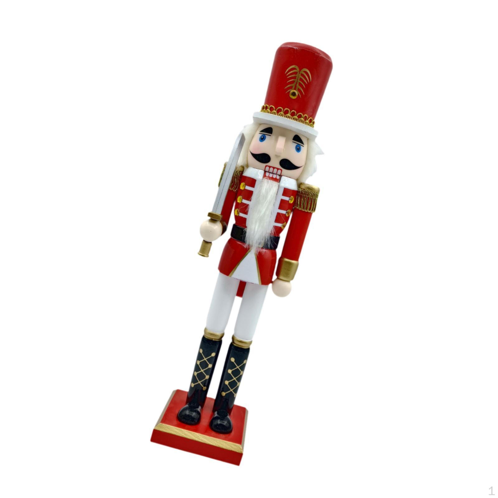 

Рождественская фигурка Щелкунчика, декоративная статуэтка, искусство, ремесло, креативная кукольная настольная игрушка, украшение для Style C
