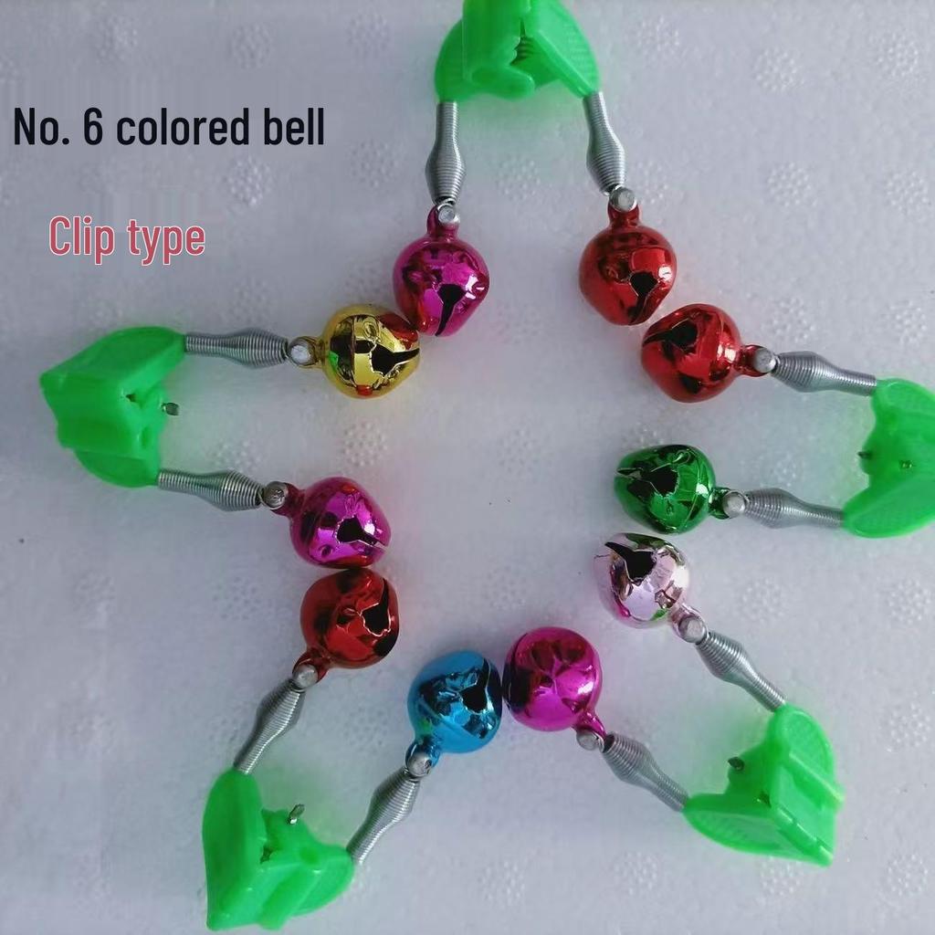 Colorful High Sensitivity Fishing Bell for Sea Rods – Anti-Drop Design