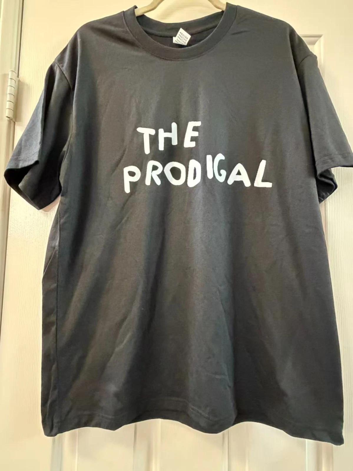 Josiah Queen The Prodigal T-Shirt Front Back Print Unisex Black Cotton Tee M
