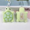 Tortoise Keychain Cute Animal Cartoon Key Pendant Decorative Soft Stuffed Plush Toy Keyring Sea Turtle Car Bag Pendant