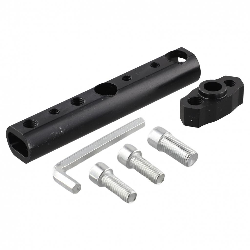 Aluminum Alloy Motorcycle Handlebar Mirror Column Extension Bracket