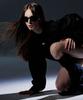 More Than Black Logo Cargo Sweat Skirt