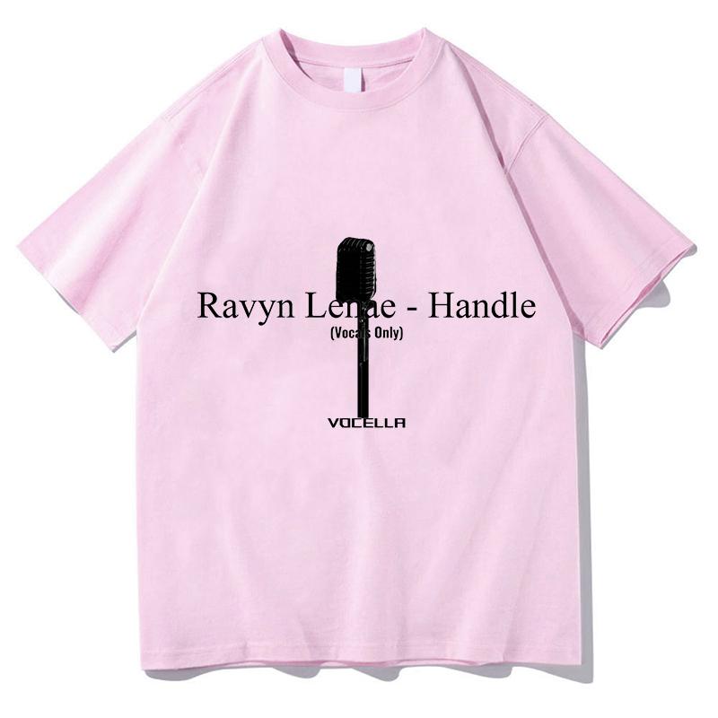 2026 Summer Cotton Tee Ravyn Lenae Handle TShirt Graphic Unisex Unisex Loose Hip Hop Streetwear Breathable Soft Top Tees Streetwear