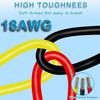 MKBKLLJY 5pcs H13 9008 Male Nylon Adapter Wiring Harness Extension