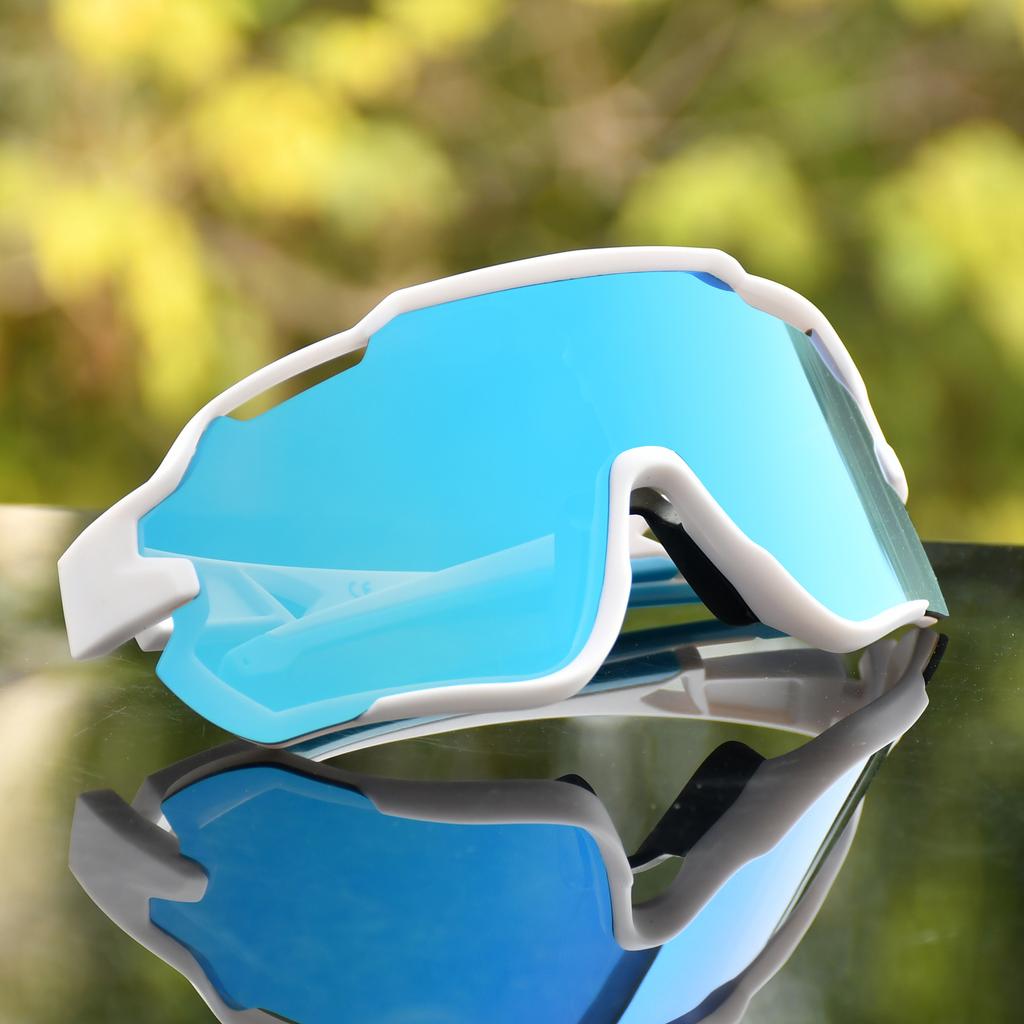 Personalized Colorful Riding Glasses Windproof Bicycle Goggles Riding Windshields Black TR90 Sun Protection Sunglasses