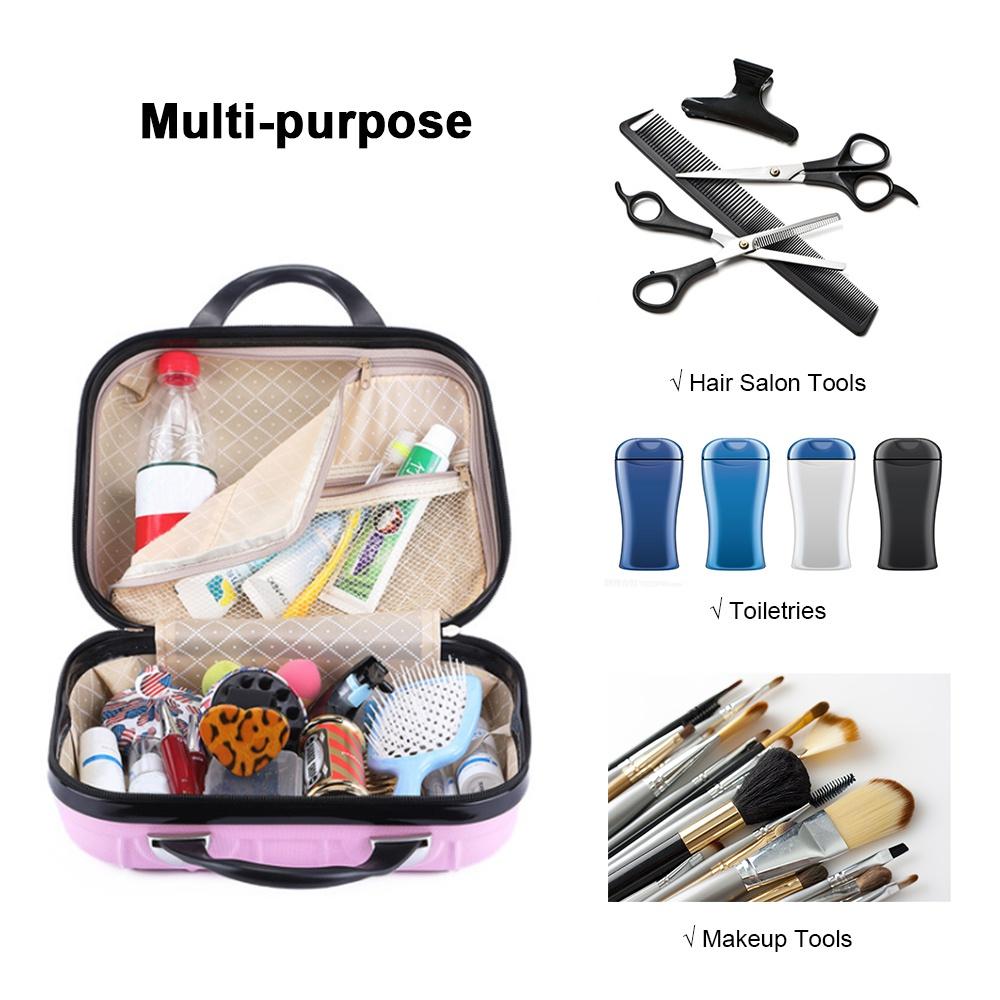 Sac de maquillage de voyage étanche, organisateur de cosmétiques, sac de rangement pour cosmétiques, pinceaux de maquillage, articles de toilette