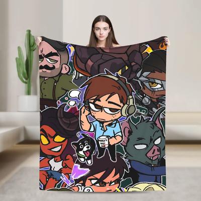 Dispatch Game Flannel Blanket Autumn Soft Durable Throw Blanket for Girls Boys Living Room Novelty Bedspread Sofa Bed Cover