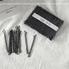 100PCS Black U-shaped Hairpins for Bangs and Flyaways