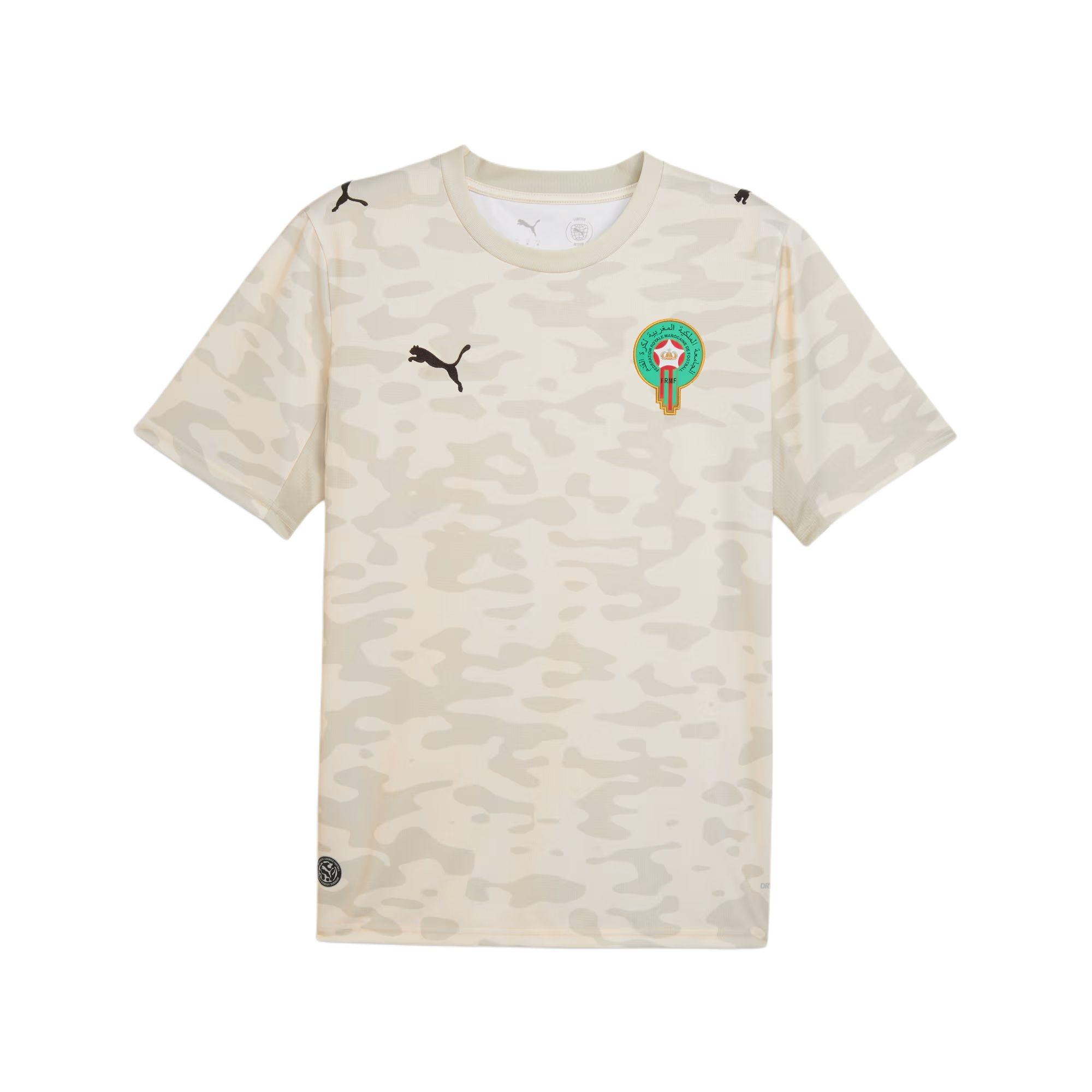 PUMA x MOROCCO x SALEHE BEMBURY Goalkeeper Jersey  Alpine Snow Desert Dust  Men s 787107-86 XL