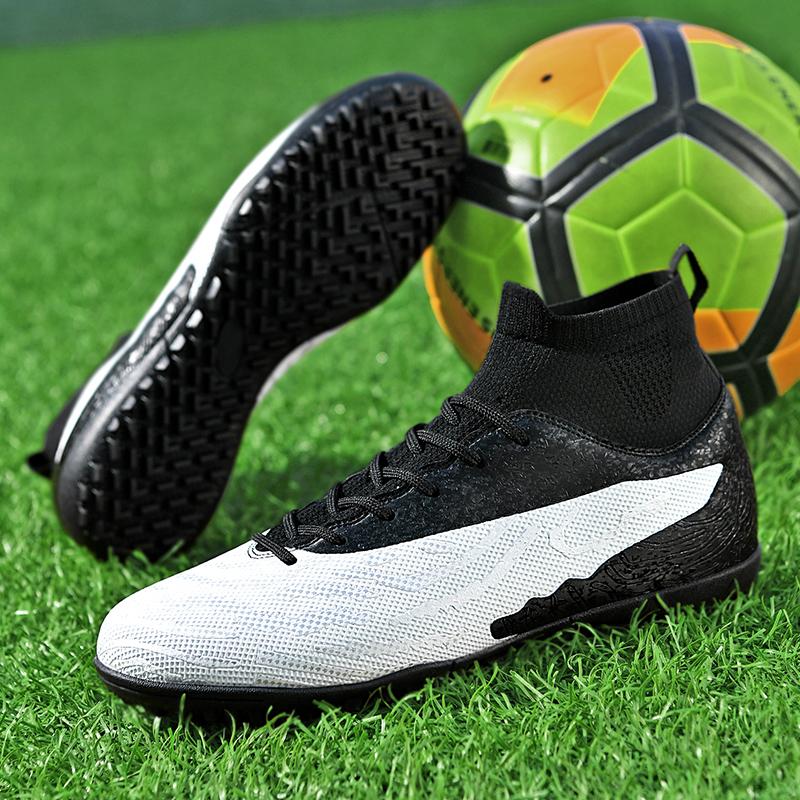 2025 Mode Neue Herren Fußballschuhe Heißer Verkauf Stollen Professionelle Weiche Fußballschuhe Ultraleichtes Spiel Unisex Futsal Hochwertig T