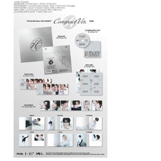 TWS - 5th Mini Album - ? ??NO TRAGEDY COMPACT Ver. (HUSH).- R 2026-04-27