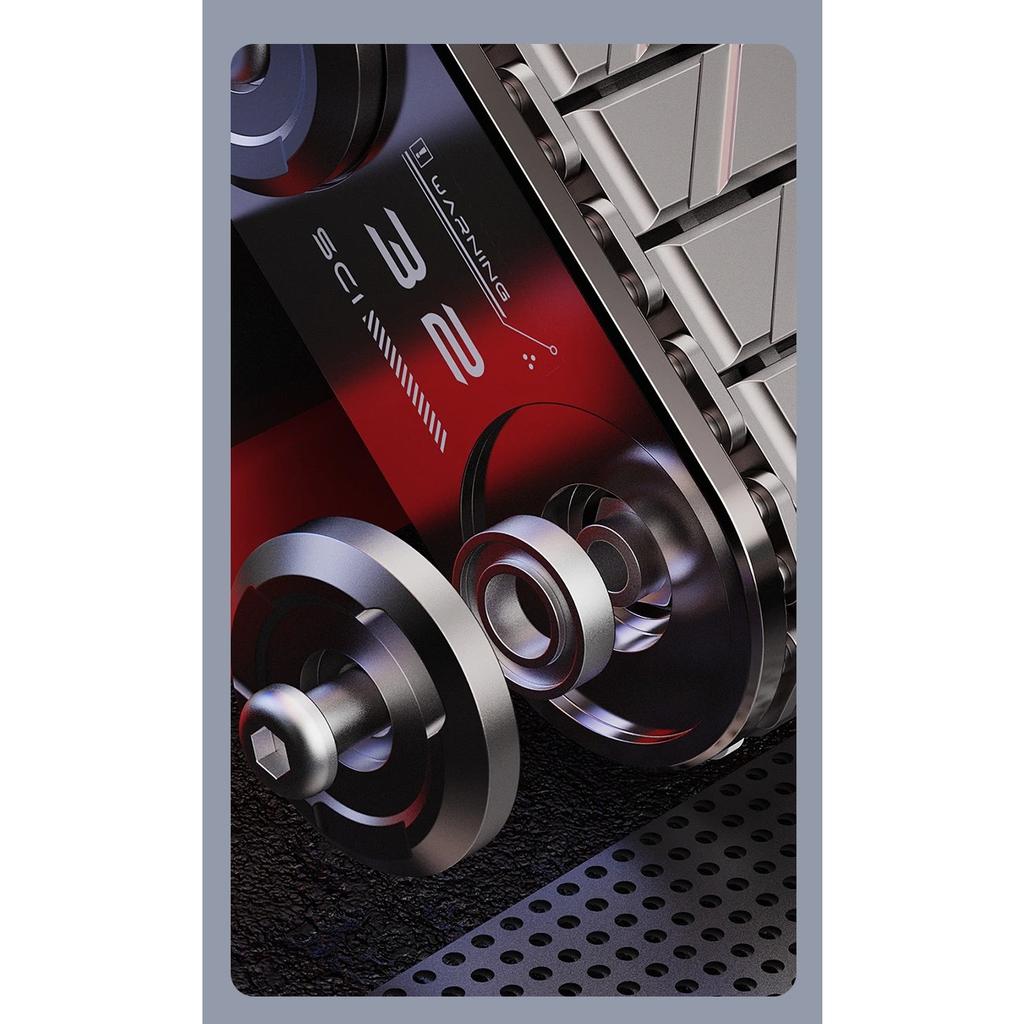New Tank Fidget Roller Toys Metal Alloy EDC Adults Hand Spinner Fingertip Gyro Ratchet Office Desk Toy Stress Reliever Men Gift