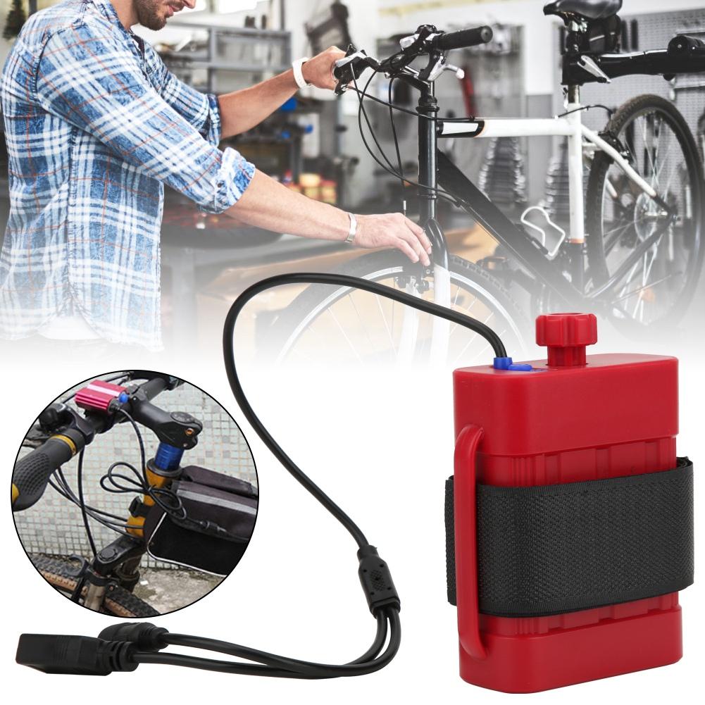 Caja de Plástico Impermeable para Paquete de Baterías 26650 Caja de Almacenamiento de Baterías para Ciclismo Entrada DC