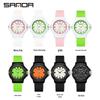 SANDA Quartz Watch: Stylish Casual Watch for Students with Calendar Feature.