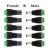 5pair/set 12V DC Power Male Female Plug Adapter Connector Plug Jack Socket Cable for CCTV Camera LED Light