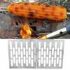Outdoor Portable Stainless Steel Foldable Barbecue BBQ Board Plate for Camping Picnic