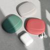 Silicone Headphone Cable Organizer Case Waterproof Mini Portable Travel Wired Earphone Earbuds Keys Data Cables Storage Box Headphone Accessories
