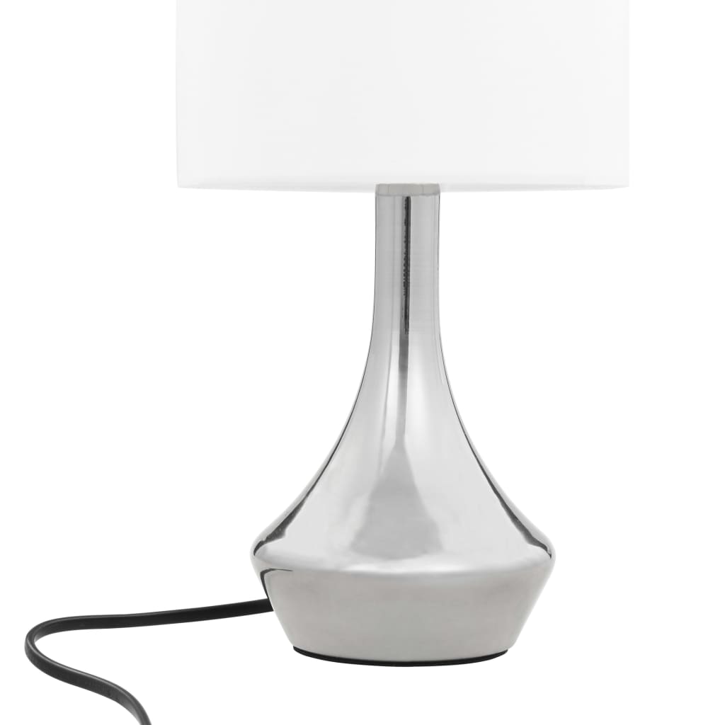 Table Lamps 2 pcs Touch Sensor White E14