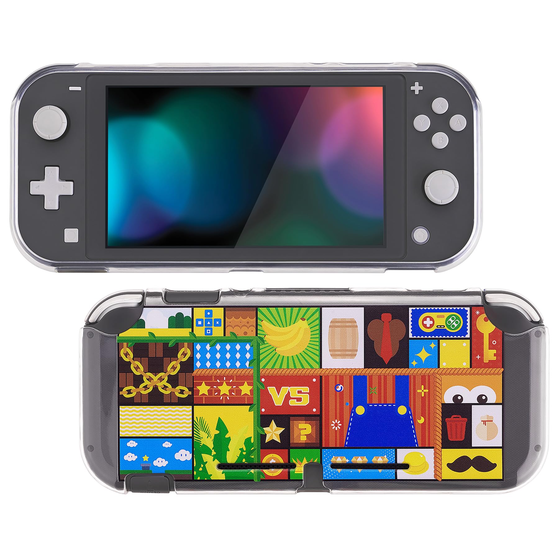 

Защитный чехол, совместимый с PlayVital Switch, совместимый с Switch, защитный чехол для Switch Lite (мягкий) Lite, (мягкий) Лайт,