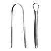 U Type Tongue Scraper Stainless Steel Oral Tongue Cleaner Brush Cleaning Coated Tongue Toothbrush Oral Hygiene Care Tools