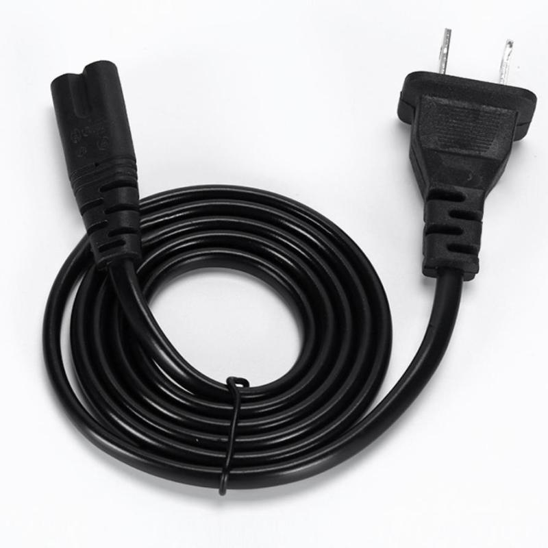 Us Plug Power Cable 2Pin For Figure 8 Compatible Devices 2 Prong Electrical Cord For Laptop Charger Tv Radio Speaker