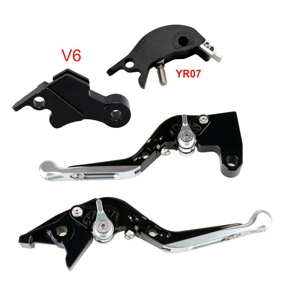 Adjustable Clutch Brake Lever fit for YAMAHA XSR900 XSR900GP MT-09 24-25 Silver