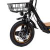 Kukirin C1 Pro Folding Electric Scooter for Adult 500W, 48V 26Ah, 45km/h, 14" Tires, Disc Brake, IP54, Solid wood pedals, with Basket & Seats