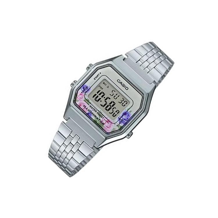 CASIO Women's VINTAGE Series 33.5mm Gray Watch LA680WA-2C LA680WA-2C