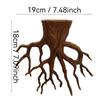 Decorative Hanging Flower Pot Tree Root Shape Plant Container Wall Decoration  Office Decor